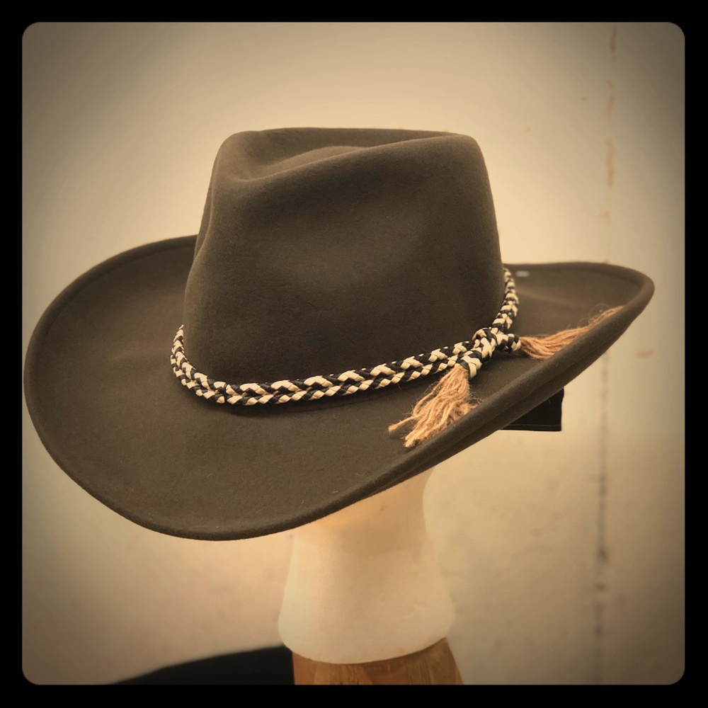The Colden wide-brim wool fedora (New with Tag)